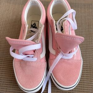 Vans Kids Sneakers in Pink and White